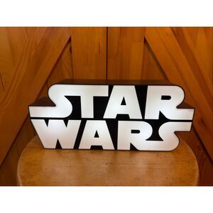 Disney Star Wars Logo Light Lamp Wall/Desk Decor (7234)